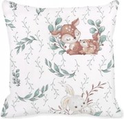 Gyerek párna párnahuzat Gyerekeknek Ajándék Erdő Sarenka Nyúl