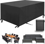 Védőhuzat kerti bútorokhoz fekete 200x160x70 Aipwerer