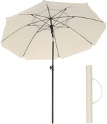 SOLARA napernyő, Ø200cm, bézs SongmicsHome
