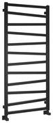 Sapho - Fürdőszobai törölközőszárító radiátor ZIG 601W/230V 60x133 cm fekete