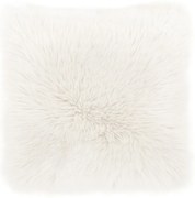 Sheepskin fehér párnahuzat, 45 x 45 cm - Tiseco Home Studio