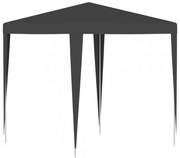 antracitszürke professzionális rendezvénysátor 2 x 2 m