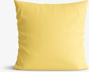 Goldea pamut párnahuzat - sárga 45 x 45 cm