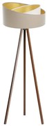 Állólámpa GALAXY 1xE27/60W/230V bézs/wenge