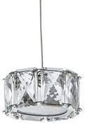 Luxera Knox 62416 kristály függeszték, 5W LED, 3000K