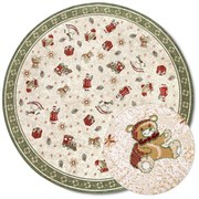 Zöld pamutkeverék kerek szőnyeg karácsonyi mintával ø 200 cm Toy's Delight Green Christmas – Villeroy&amp;Boch