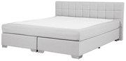 Franciaágy Boxspring 180 cm ADIR (matracokkal) (világosszürke). 1007076