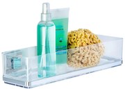 WENKO 22685100-VACUUM-LOC QUADRO ED polc 38,5x14,5 cm ezüst/fényes króm