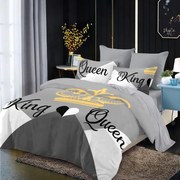 Pamut ágynemű Homa KING and QUEEN CROWN 7 részes 140X200 cm