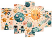 Kép - Darabok az űrből (150x105 cm)