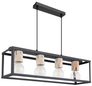 Globo 15476-4H - Csillár zsinóron HAGAR 4xE27/60W/230V