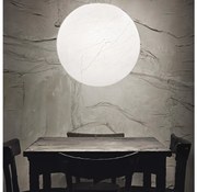 Ideal Lux - Csillár zsinóron CARTA 1xE27/25W/230V átm. 50 cm fehér