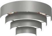 Fali lámpa RINGS 2xE27/15W/230V szürke