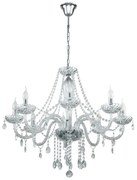 Eglo Basilano1 39101 üvegcsillár, 8x40W E14