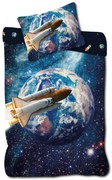 Űrhajós Galactic Explorer ágyneműhuzat 140×200cm, 70×90 cm