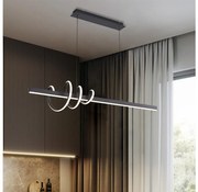 ONLI - LED Csillár zsinóron SWING LED/30W/230V 4000K fekete