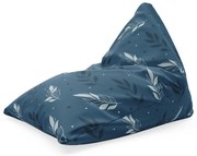 Triangl babzsák kék kalászok, kék