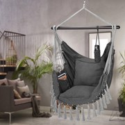 Deuba Függőszék 170x100x150 cm - antracit