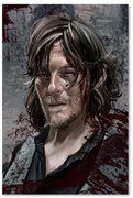 Gario Vászonkép The Walking dead, Daryl Dixon portréja - Dmitry Belov Méret: 40 x 60 cm