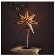 Markslöjd 705796 - Karácsonyi dekoráció GLITTER 1xE14/25W/230V 65 cm bronz/fekete