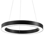 Ideal Lux - LED Csillár zsinóron ORACLE LED/35W/230V 3000K átm. 70 cm CRI 90 fekete