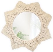 Boho fali tükör 53CM 322048