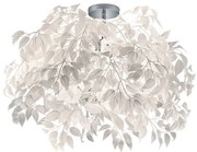 Pendant Leavy fehér függőlámpa, magasság 73 cm - Trio