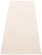 Krémszínű kültéri-beltéri futószőnyeg 70x180 cm Emm Vanilla – Pappelina