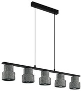 Eglo HILCOTT 39855 függeszték, 5x40W E27