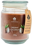 Arome Creamy coconut gyertya üvegben, 510 g