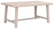 Brooklyn matt lakkozott tölgyfa étkezőasztal, 170 x 95 cm - Rowico