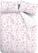 Rózsaszín egyszemélyes ágyneműhuzat 135x200 cm Mirabelle – Catherine Lansfield