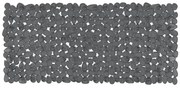 Spirella RIVER STONE csúszásgátló fürdőkád alátét,sötét szürke, 75 x 36 cm