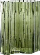 Zöld üveg váza (magasság 26,5 cm) – House Nordic