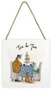 Sam Toft - Tea for Two Fából készült kép