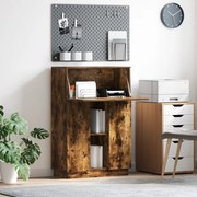 Füstölt Tölgy Íróasztal Füstölt tölgy Szerelt fa Szabványos