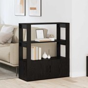 Széf Musta tammi 30 x 80 x 90 cm Faanyag