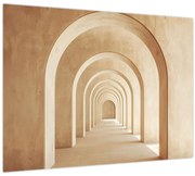 Kép - Bézs átjáró (70x50 cm)