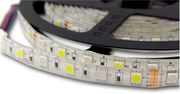 Led szalag 5050 300D Rgbw színes fehér természetes vízálló IP65 5m