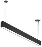 Optonica Függesztett Lináris Slim LED Lámpa Sorolható Fekete 50W 4500lm 4000K nappali fehér 5386