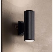 Ideal Lux - Kültéri fali lámpa BASE 2xGU10/28W/230V IP44 fekete