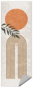 Krémszínű mosható futószőnyeg 80x200 cm Dot Arch – Mila Home
