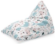 Triangl babzsák rajzolt tengeri világ, színes