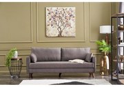3 személyes kanapéágy Bella Sofa  - Barna