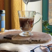 Abeille üvegpohár füllel, 210 ml - La Rochère