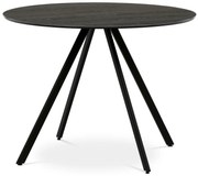 Kerek étkezőasztal R5010 GREY, szürke tölgy