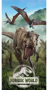 Pamut gyerek fürdőlepedő 70x140 cm Jurassic Park – Jerry Fabrics