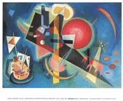 Művészeti nyomat Kékben, Wassily Kandinsky