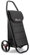Gurulós bevásárlótáska 53 l Com Tweed Polar Black Tube – Rolser