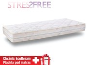 DreamBed StressFree memóriahabos matrac - 95x200cm